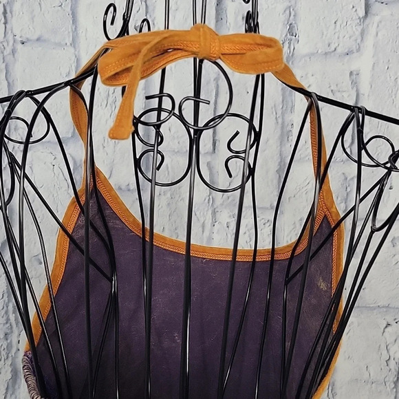 GRATEFUL DEAD Open Back Skull Graphic Blue Shirt Chest 32 in. Length 21.5 in - Picture 5 of 9